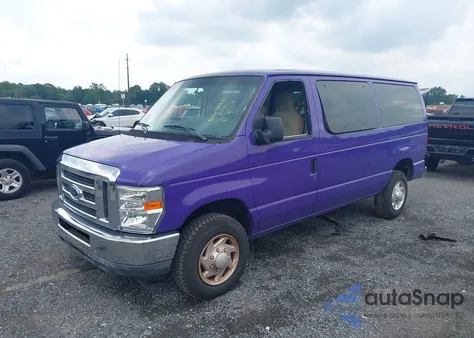 2013 Ford Econoline Wagon Xlt from USA, damaged, VIN 1FBNE3BL0DDA61691